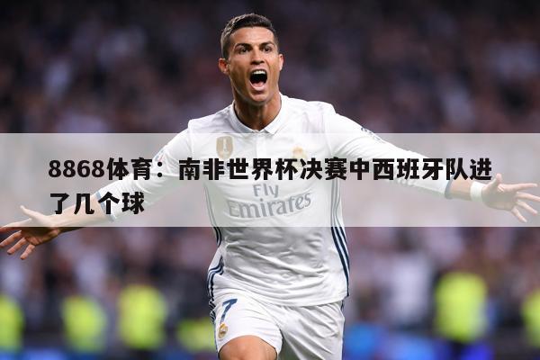 8868体育：南非世界杯决赛中西班牙队进了几个球